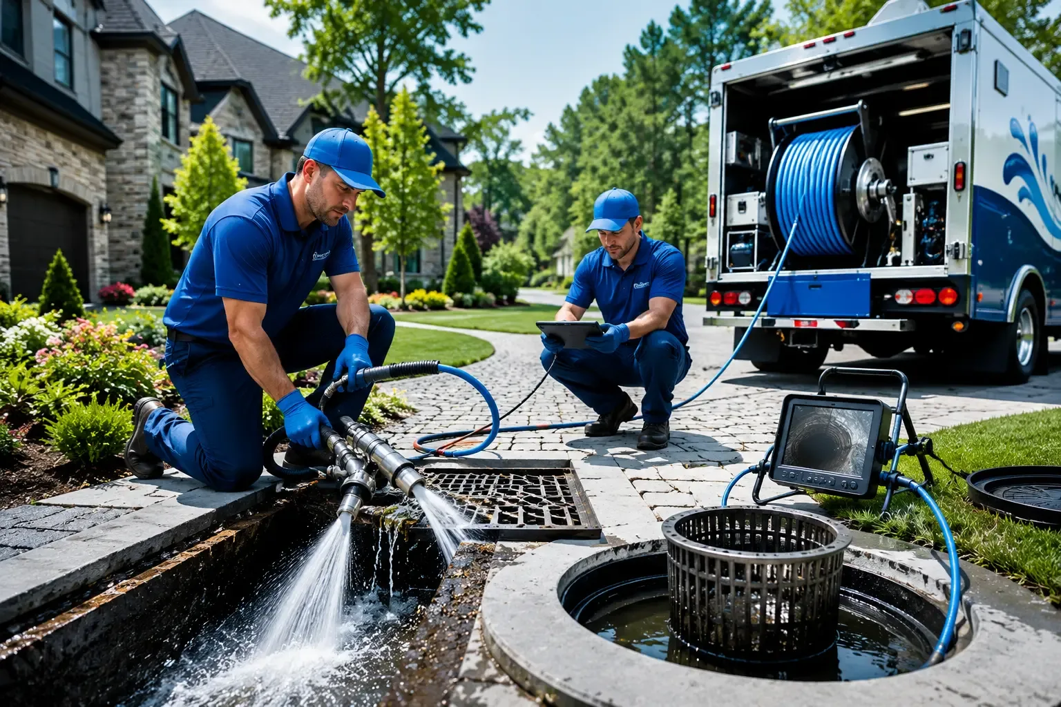 Local outdoor drain cleaning professionals in Ina, IL